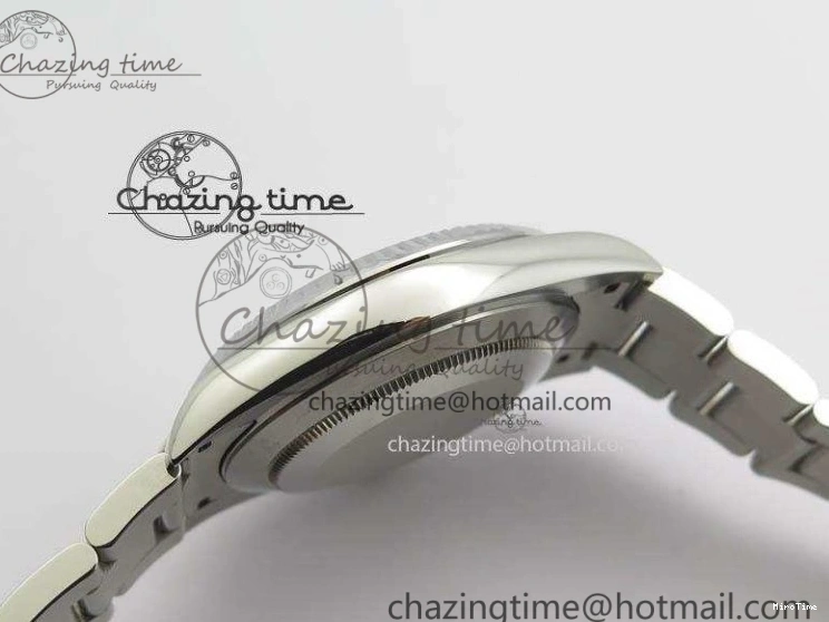 MiroTime 0105 GoodFit DateJust 41mm 126334 Noob 1:1 Best Edition Fluted Bezel Gray Diam Dial On SS Oyster Bracelet A 3585
